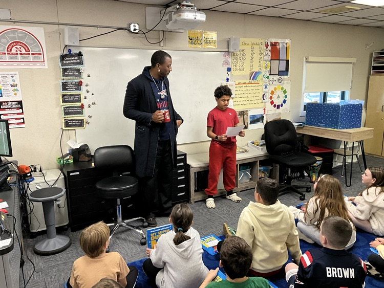 Reading with Malcolm Mitchell
