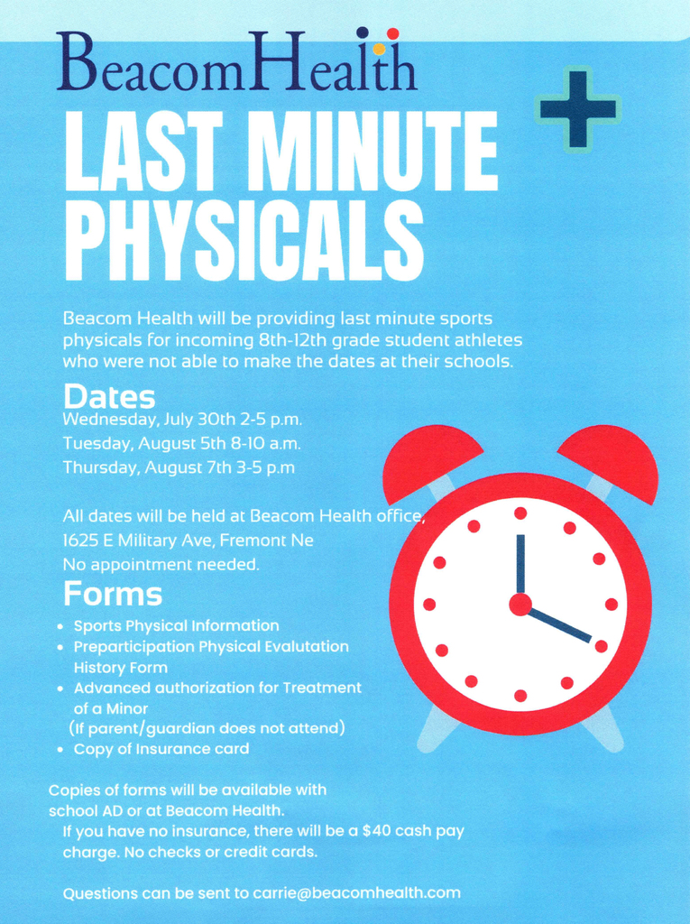 Last Minute Physicals 