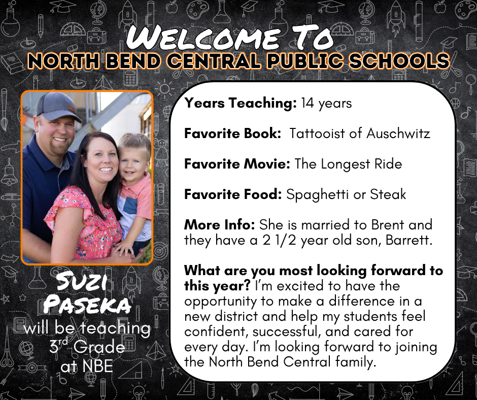 New Teacher Paseka