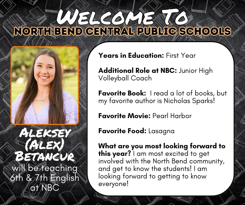 Welcome Ms. Betancur