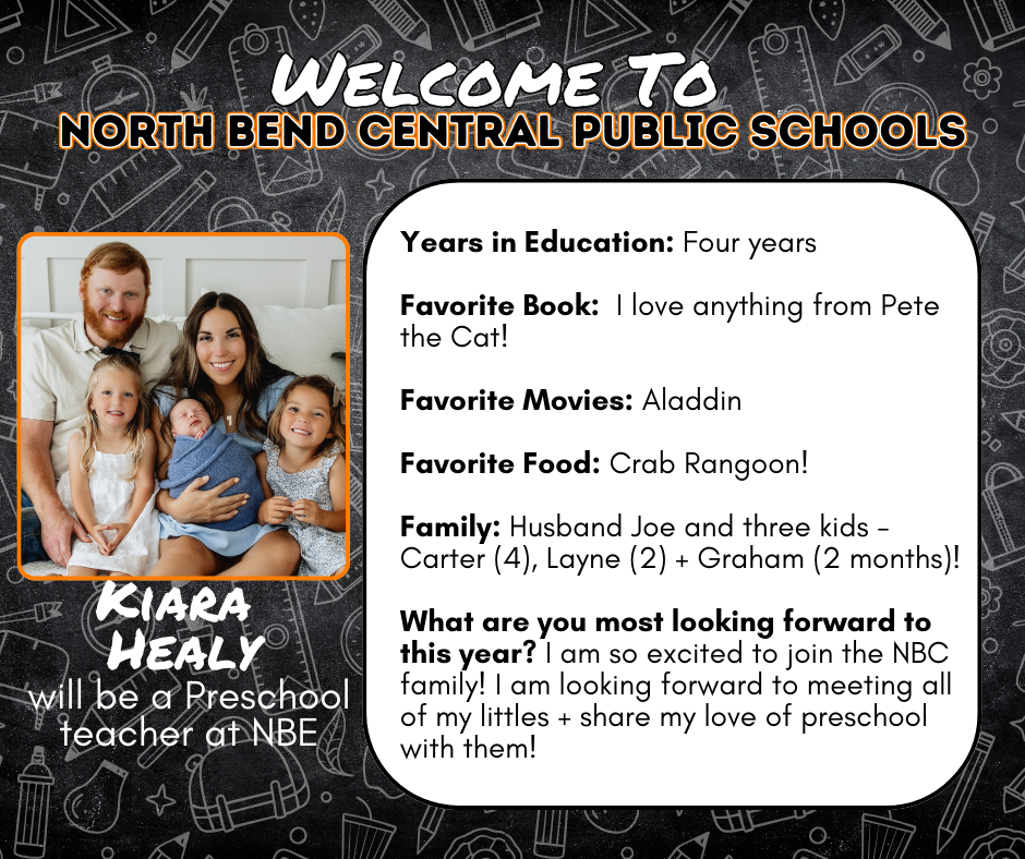 Welcome Mrs. Healy to NBC