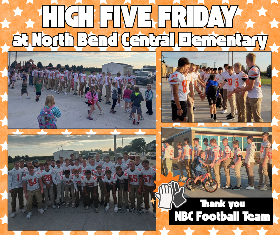 High Five Friday Football Team
