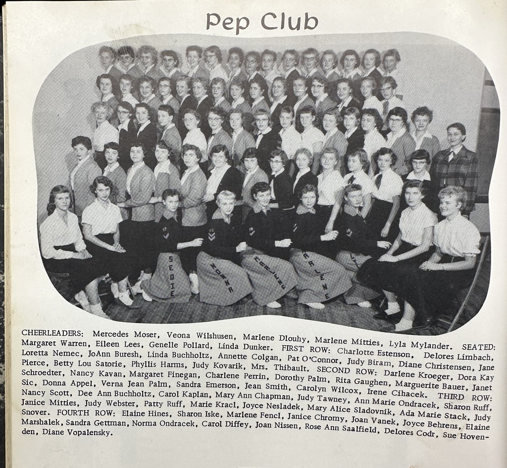 1956 Pep Club