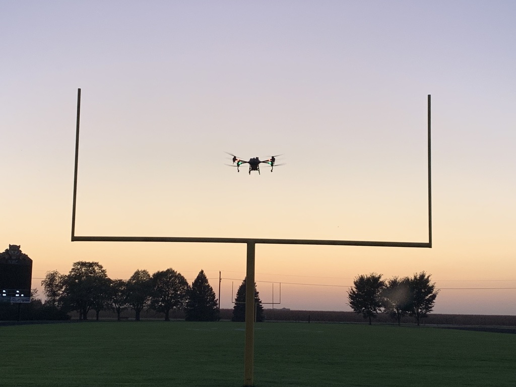 Aerial Crop Solution spraying