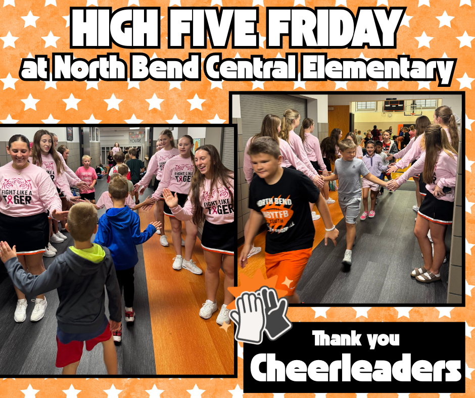 High Five Friday Cheerleaders