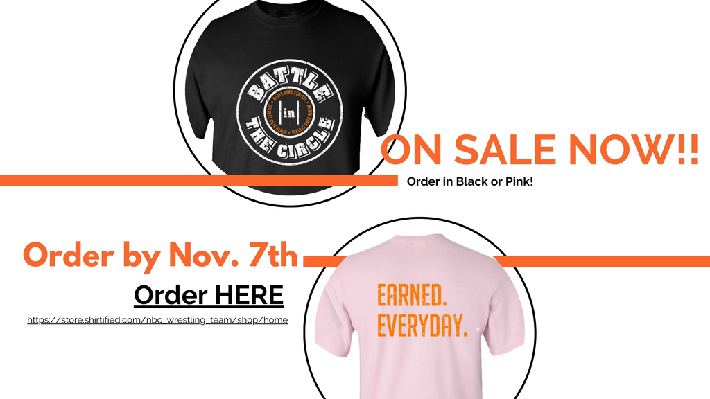 Get your 2026 NBC Wrestling Gear ordered today! Store closes on Nov. 7th - don't wait to order here: https://store.shirtified.com/nbc_wrestling_team_2025/shop/home