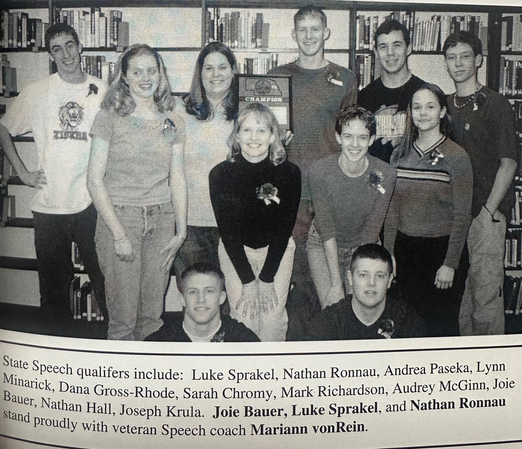 2001 Speech State Qualifiers