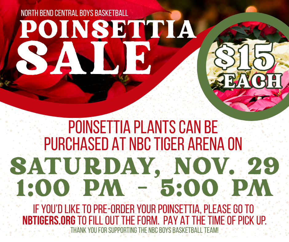 Poinsettia Sale