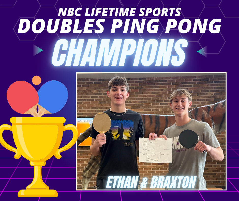 Lifetime Doubles Ping Pong Champions