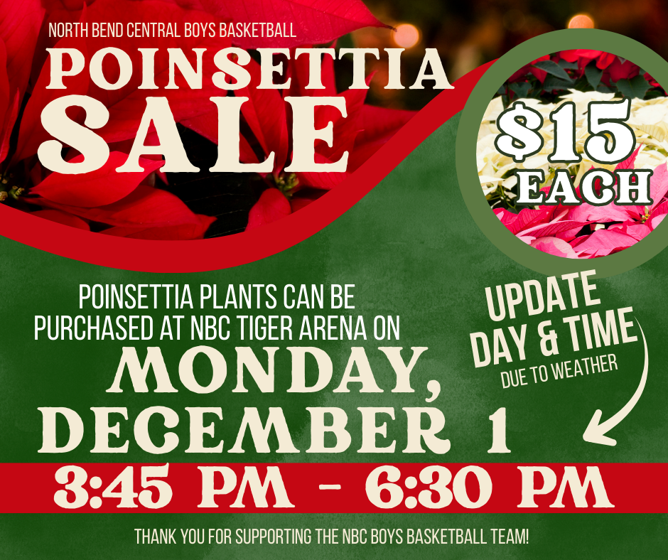Poinsettia Sale