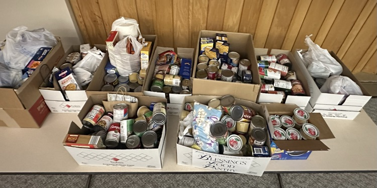 food donated