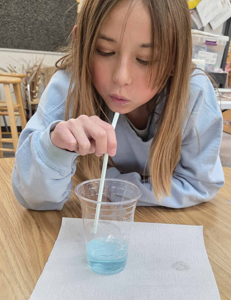 5th Graders Extracting DNA from Strawberries