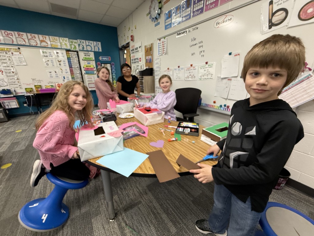 2nd Grade Valentine Boxes