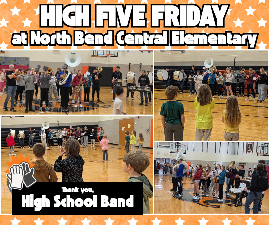 High Five Friday with High School Band