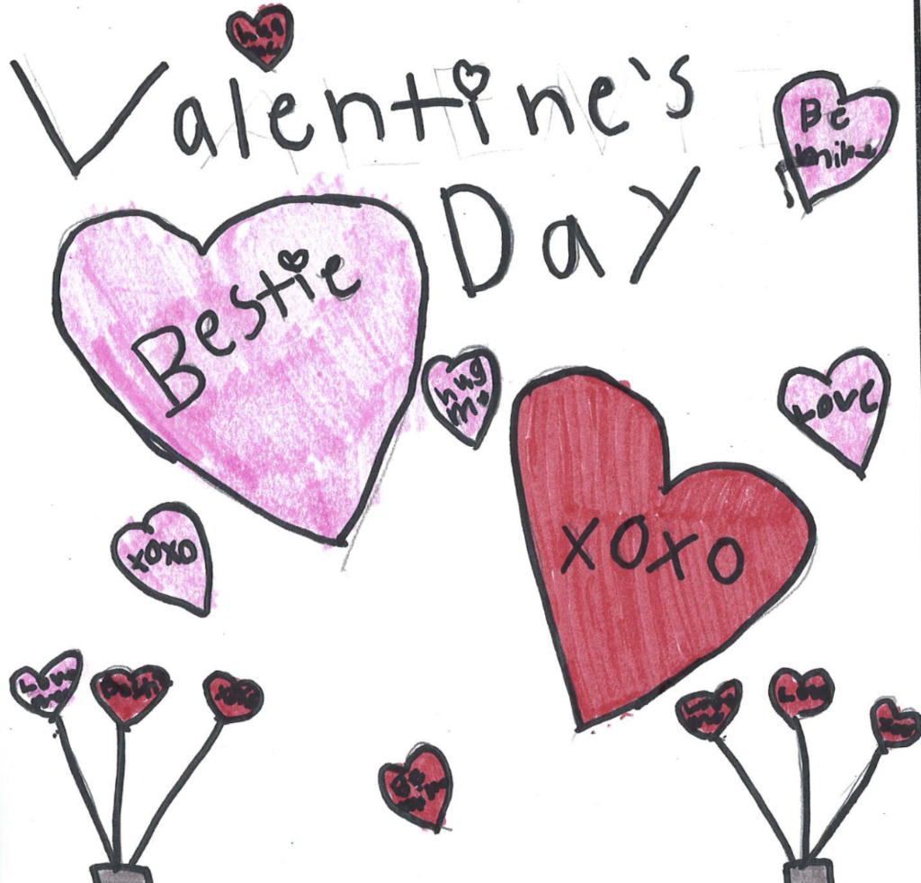 Valentine's Day Elementary Art