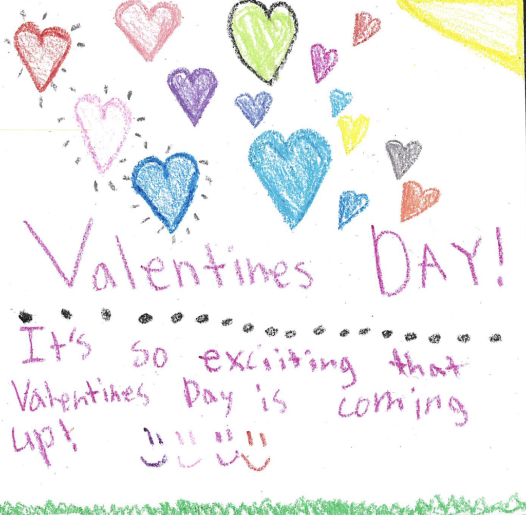 Valentine's Day Elementary Art