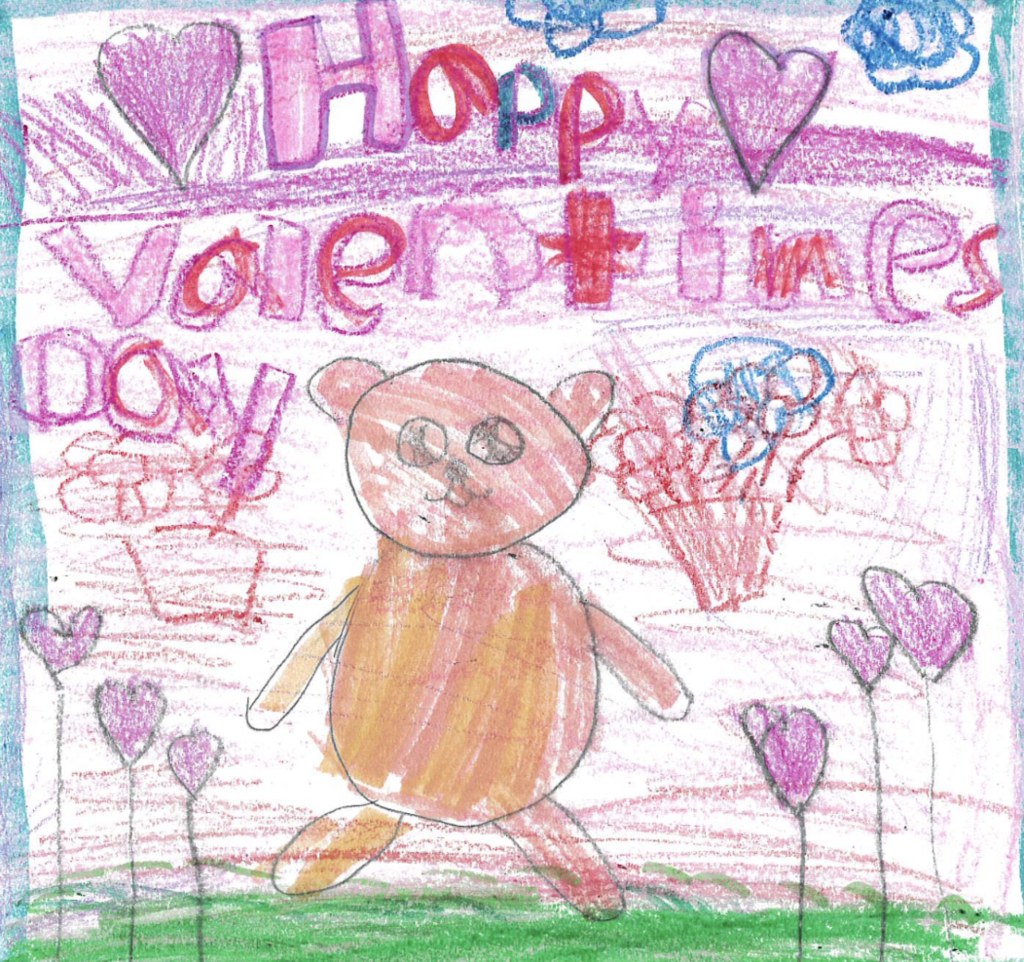 Valentine's Day Elementary Art