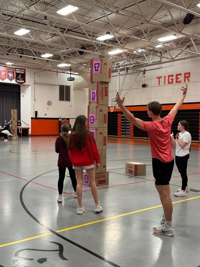 Pep Rally Purple Team