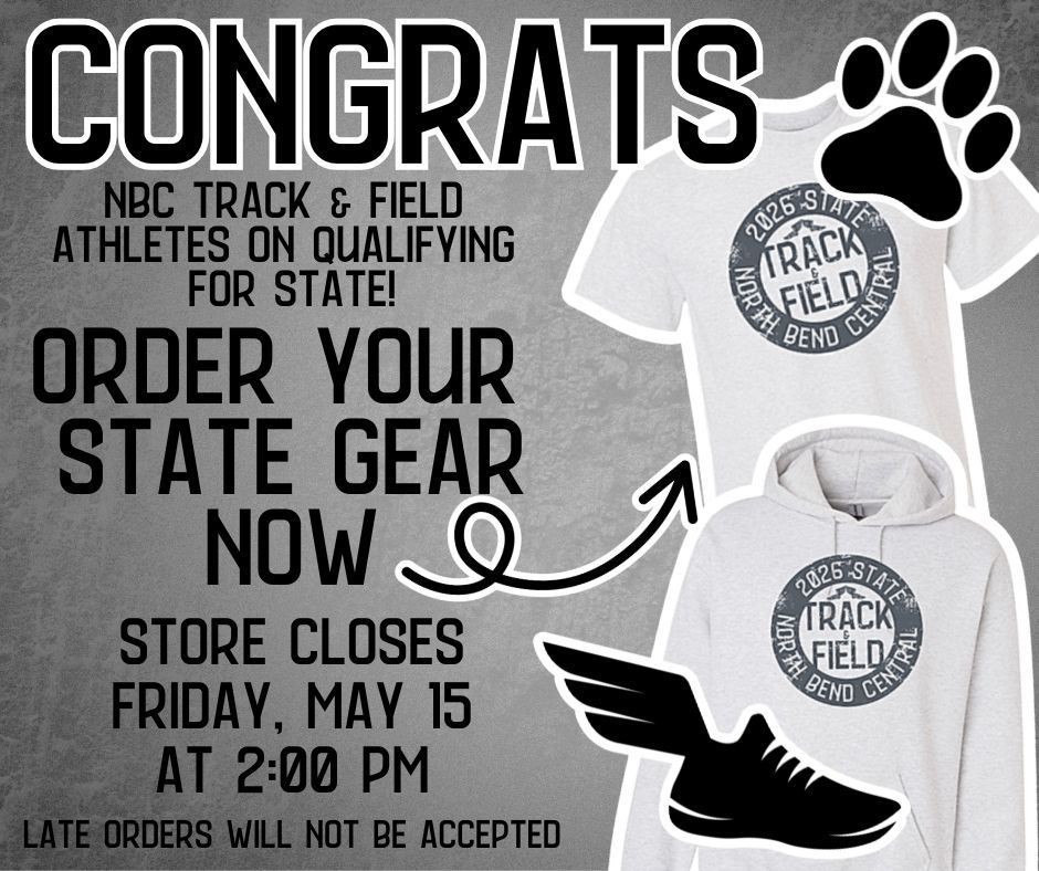 NBC State Track Shirts