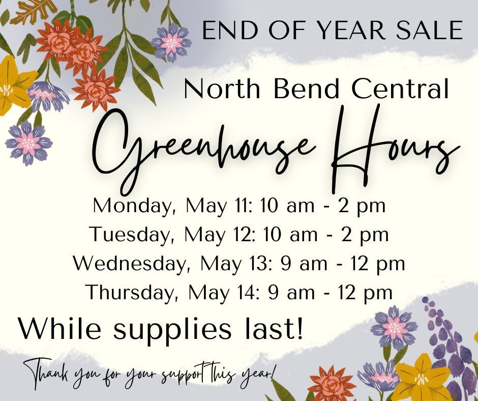 Greenhouse Hours