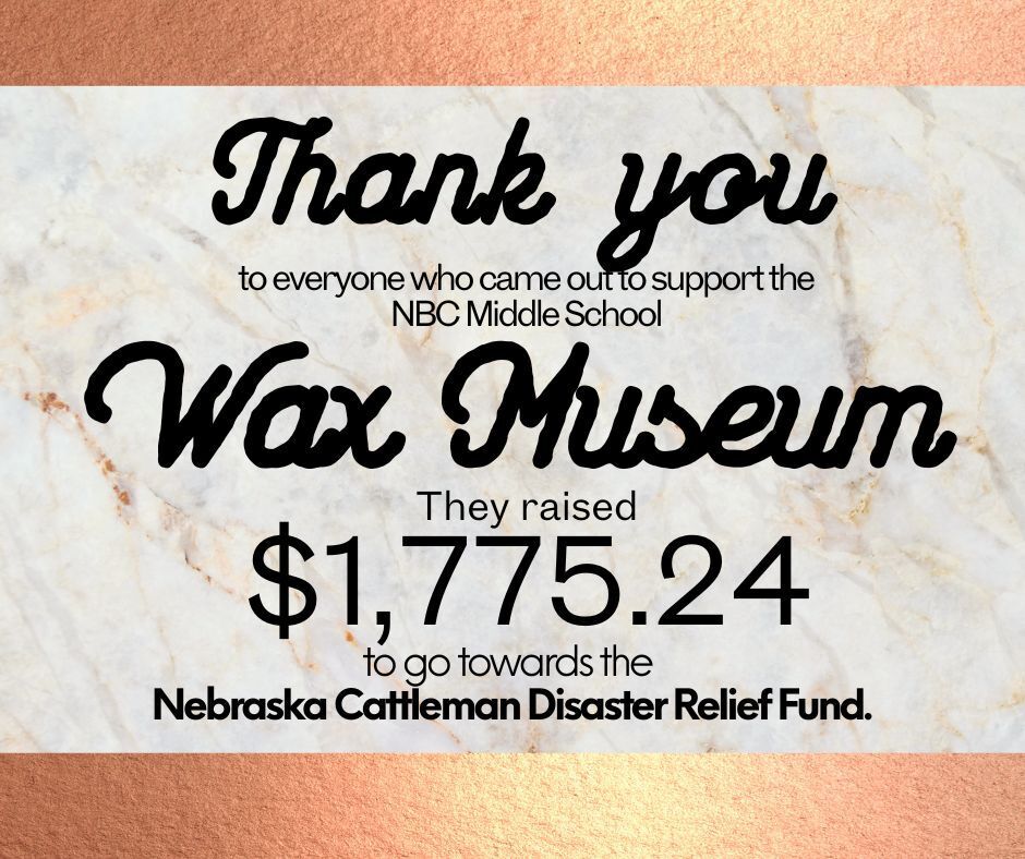 Wax Museum Money Raised