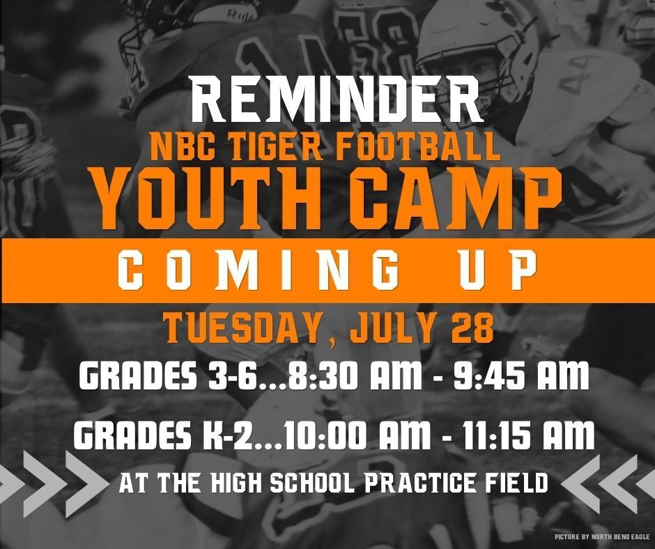 Youth Camp Reminder