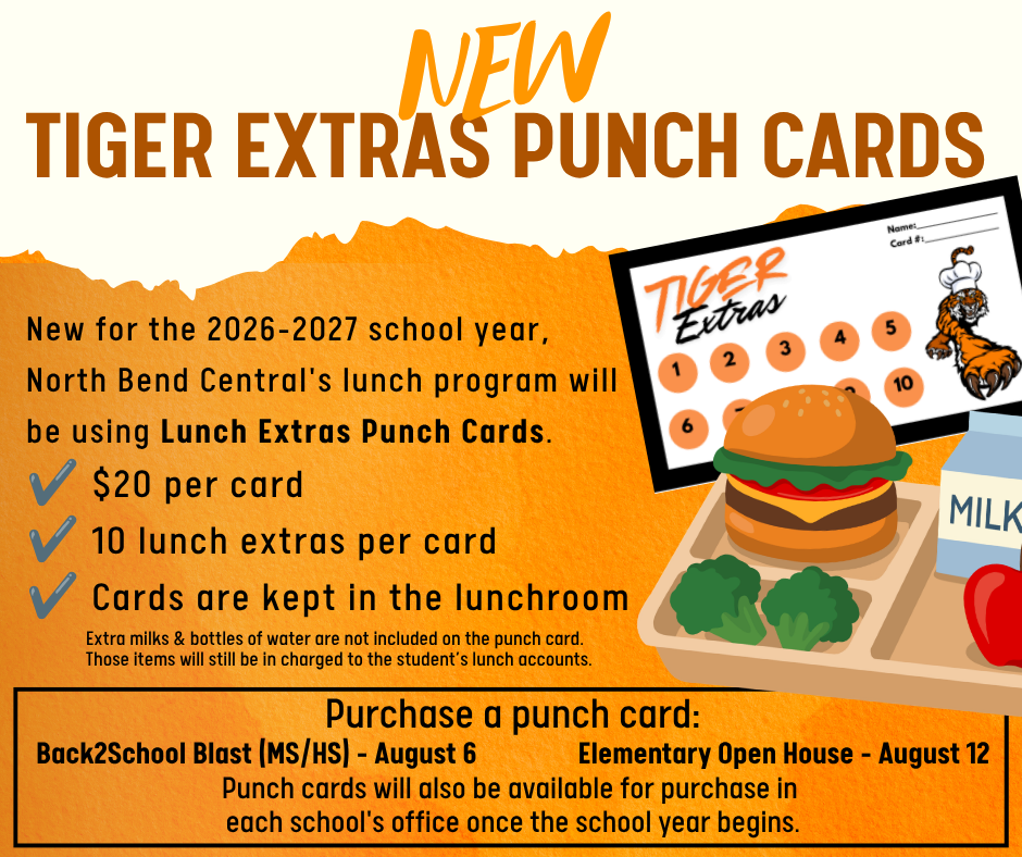 Lunch Punch Cards