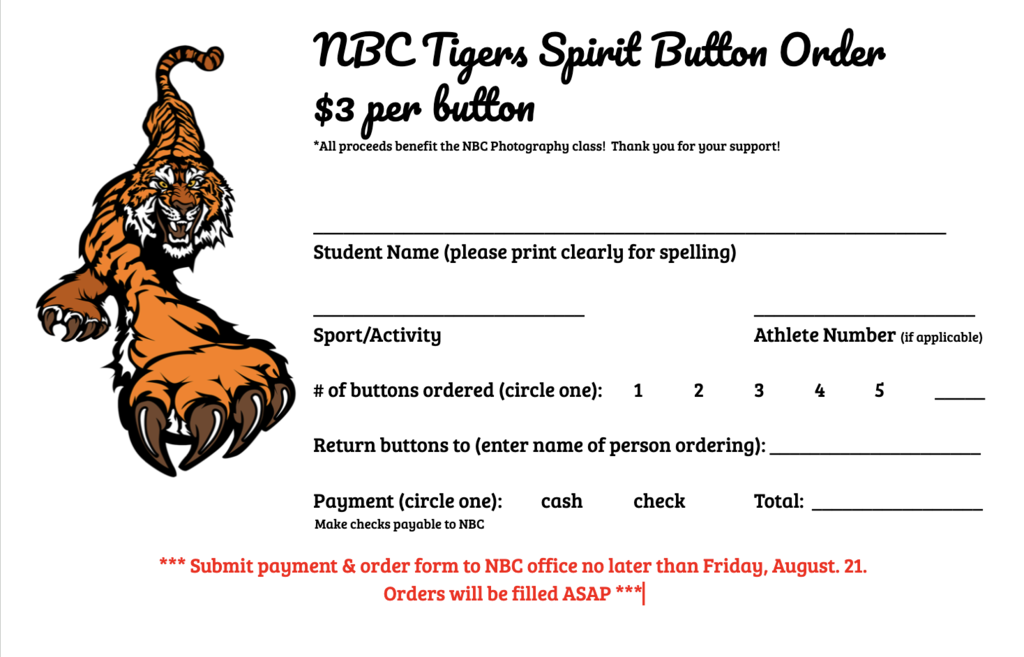 Button Order Form