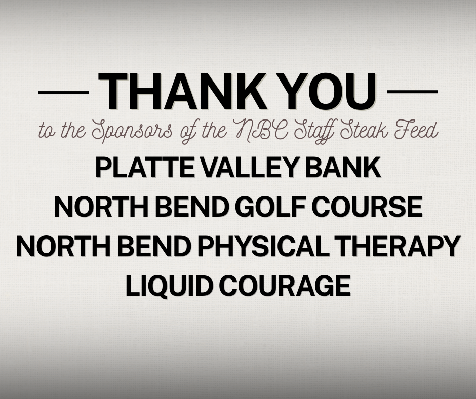 Thank you sponsors