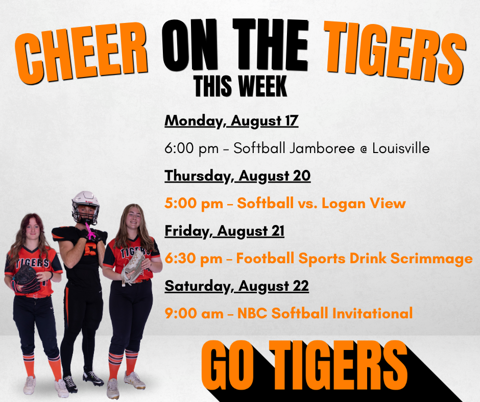 Cheer on the Tigers this week