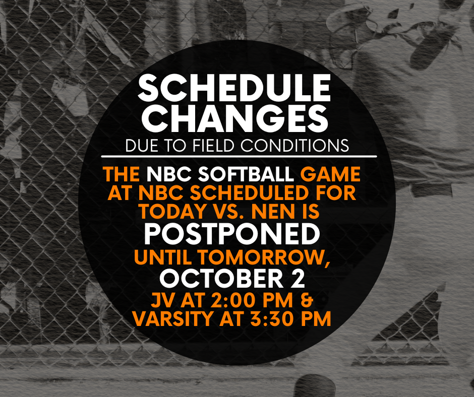 Schedule change