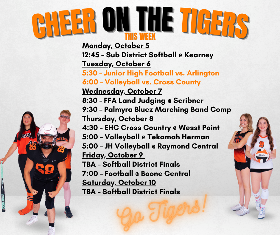 Cheer on Tigers this week