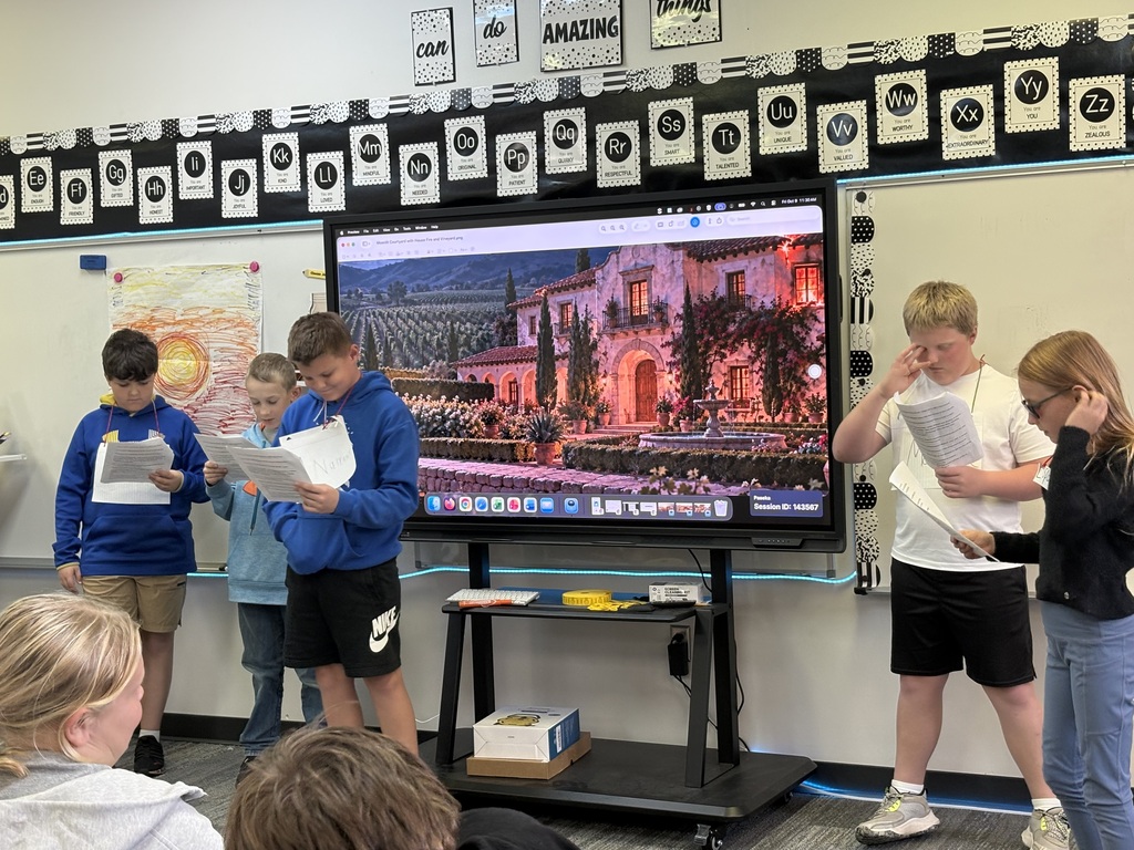 5th Grade Reader Theater