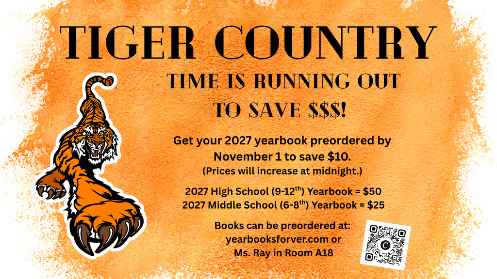 Tiger Country Save $$$ - Don't Wait