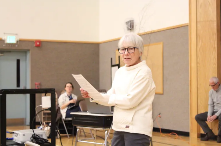 Rowe School Committee Chair Susan Zavotka