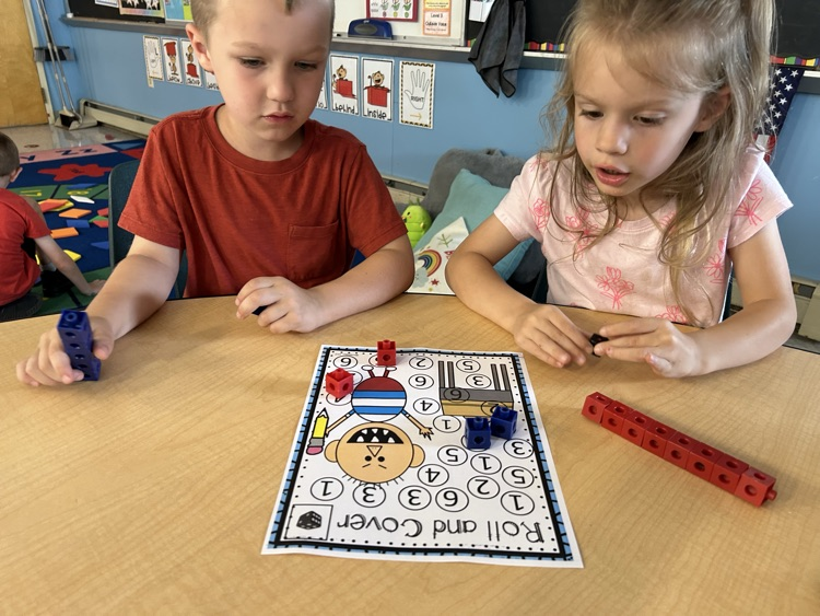 Math fun with our favorite book friend, David.