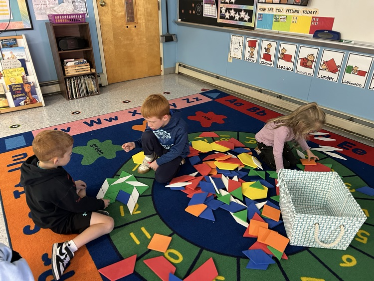 Building with foam shapes