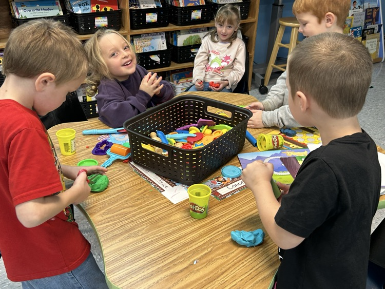 Playdough and fine motor skills