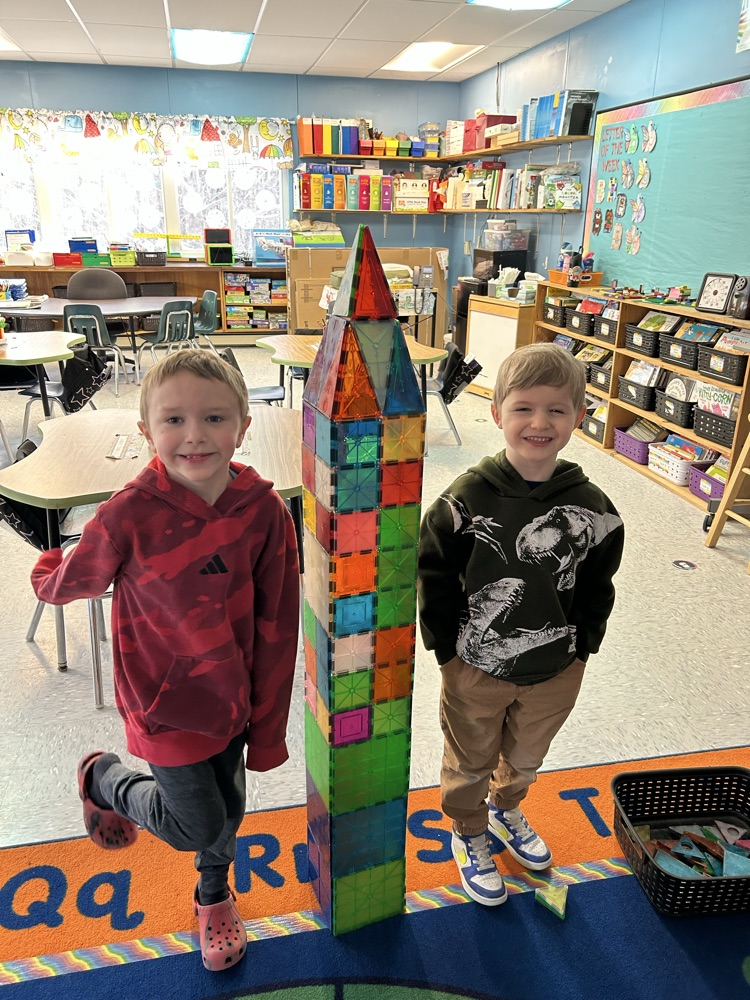 Huge tower by Carter and Conor!