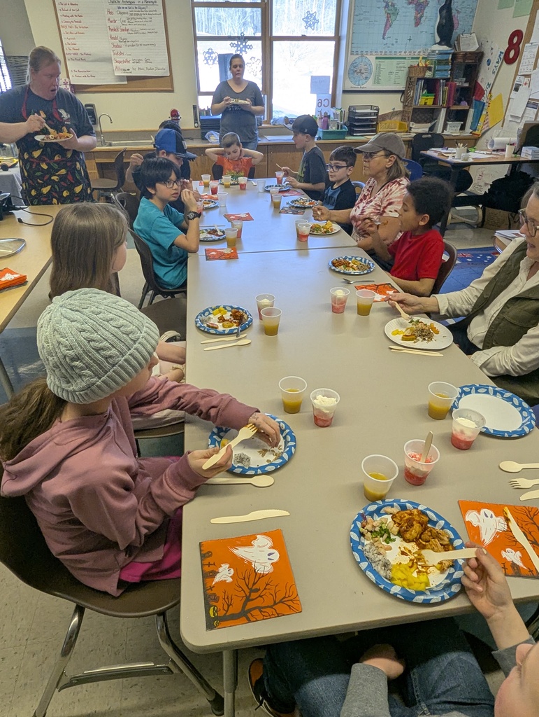cultural study - Costa Rican feast prepared by students 