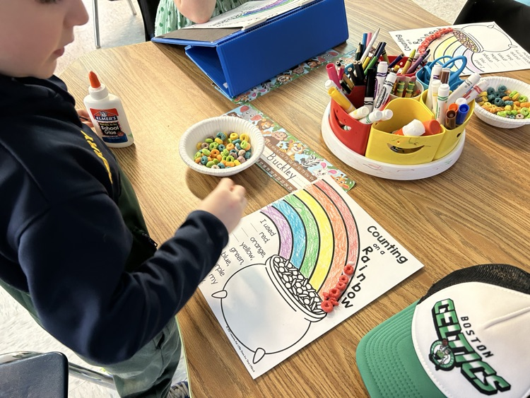Counting on a Rainbow activity