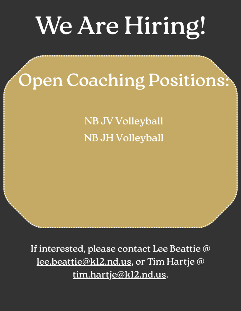 NB Coaching Positions