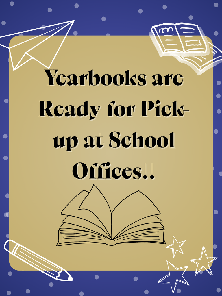 Yearbooks Ready