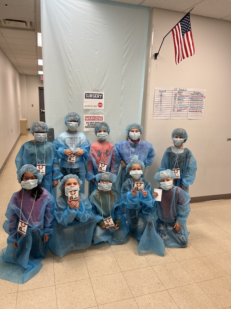 2nd graders all dressed up for compound word surgery!