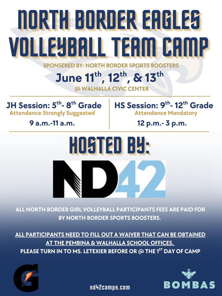JH & High School Volleyball Camps