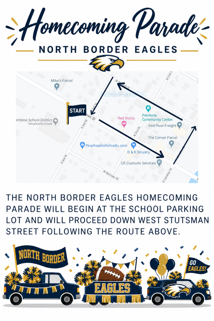 2026 Homecoming Parade Route