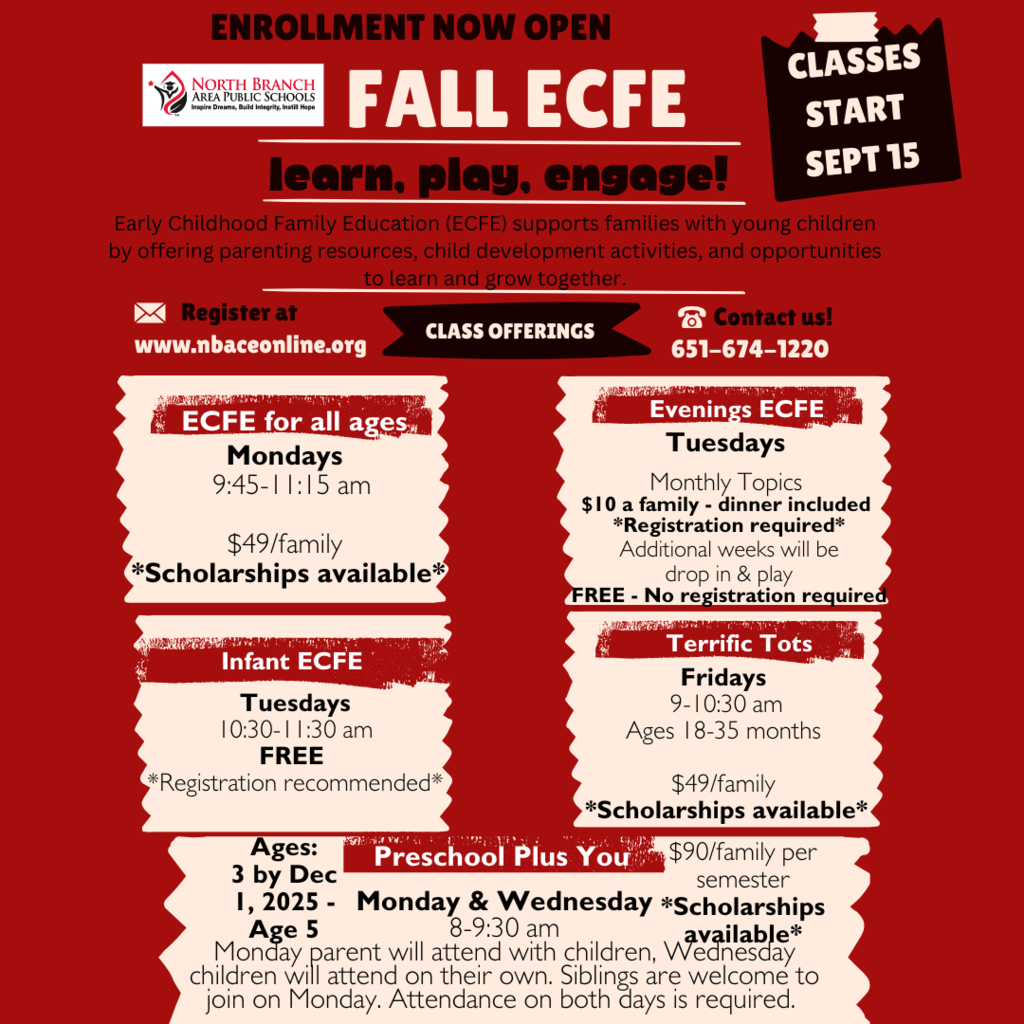 ECFE registration open