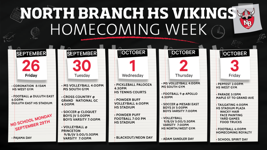 HS homecoming week