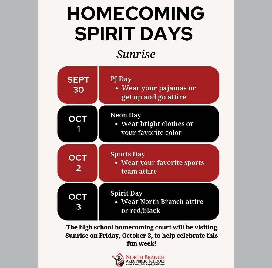 SRS homecoming week