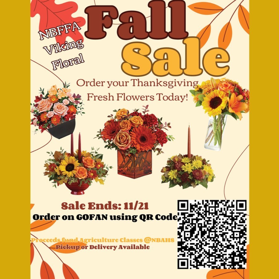 Fall floral sale